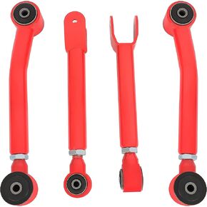 KUAFU 0-8" Lift Adjustable Control Arm Compatible with 1986-2001 Jeep Cherokee XJ 1985-1992 Jeep Comanche MJ 1993-1998 Jeep Grand Cherokee ZJ 1997-2006 Jeep Wrangler LJ/TJ Powder Coated - Gray