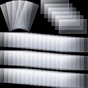 2000 Pcs Clear Plastic Tags Shelf Label Holders Price Tag Paper Label Holders for Storage Bins and Shelves, Transparent Basket Bin Labels Display Label Holder for Classroom Office Shop