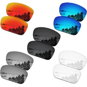 SmartVLT Set of 5 Men's Replacement Lenses for Oakley Turbine OO9263 Sunglass Combo Pack S01