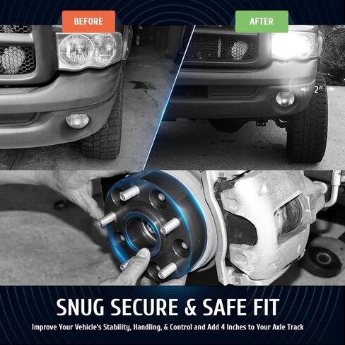 فواصل عجلات Orion Motor Tech 8x6.5، محولات عجلات 2 بوصة مع مسامير متوافقة مع 1994-2011 Dodge Ram 2500 3500 1988-1998 Ford F250 F350، طقم فاصل عجلة 8x165.1 مع تجويف محور 130 مم، مجموعة من 4 in Saudi Arabia