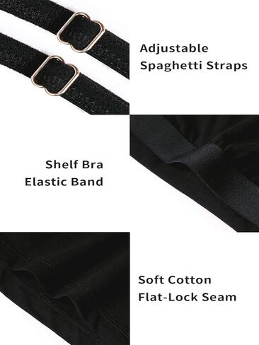 قميص قصير نسائي من V FOR CITY برقبة على شكل حرف V مع حمالة صدر على الرف، قمصان قطنية بقصة ضيقة، قمصان كامي للطبقات، قطعتان in Kuwait