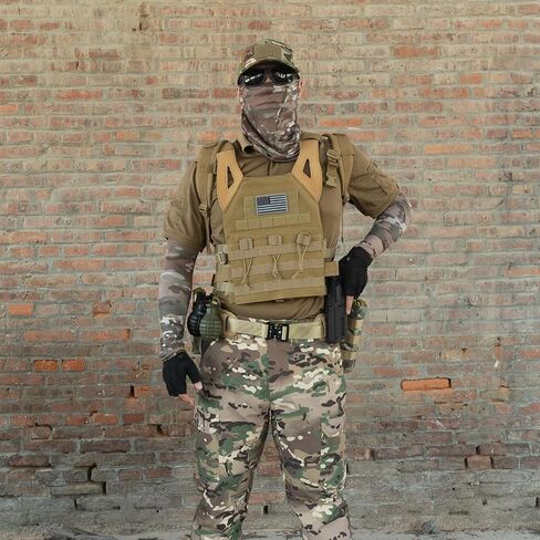LOOGU Sun Protection Cooling Arm Sleeves UPF 50+ Ice Silk Neck Gaiter Camo All Weather Hunting Fishing Hiking Cycling in Saudi Arabia
