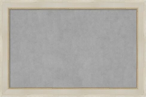 Amanti Art Framed Magnetic Board (52 x 44) Parthenon Cream Magnet Board, Oversize Magnetic Bulletin Board for Office Decor, Mudroom, Kitchen or Organization Drop Zone from WI, USA in Kuwait