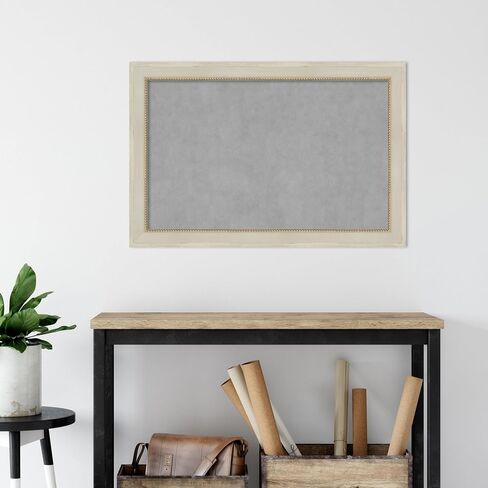 Amanti Art Framed Magnetic Board (52 x 44) Parthenon Cream Magnet Board, Oversize Magnetic Bulletin Board for Office Decor, Mudroom, Kitchen or Organization Drop Zone from WI, USA in Kuwait