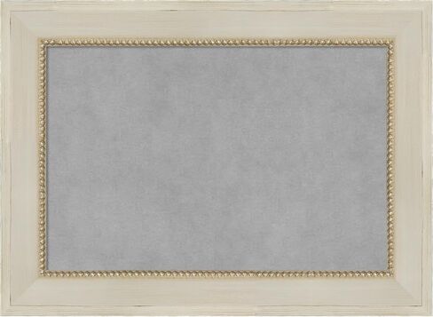 Amanti Art Framed Magnetic Board (52 x 44) Parthenon Cream Magnet Board, Oversize Magnetic Bulletin Board for Office Decor, Mudroom, Kitchen or Organization Drop Zone from WI, USA in Kuwait