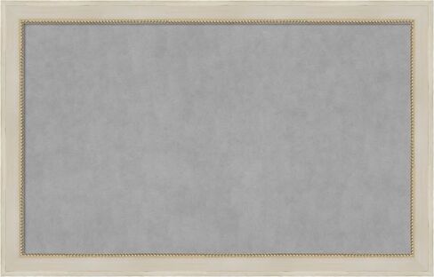 Amanti Art Framed Magnetic Board (52 x 44) Parthenon Cream Magnet Board, Oversize Magnetic Bulletin Board for Office Decor, Mudroom, Kitchen or Organization Drop Zone from WI, USA in Kuwait