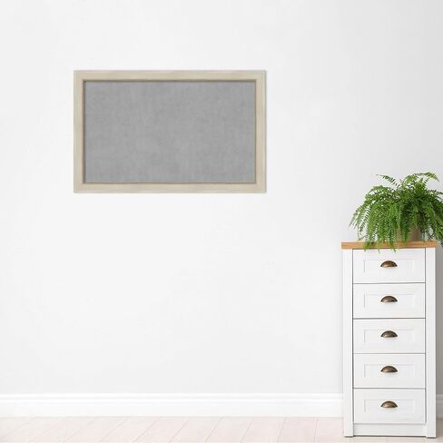 Amanti Art Framed Magnetic Board (52 x 44) Parthenon Cream Magnet Board, Oversize Magnetic Bulletin Board for Office Decor, Mudroom, Kitchen or Organization Drop Zone from WI, USA in Kuwait