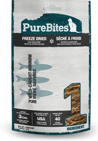 PureBites Ocean Whitefish for Cats, 0.70oz / 20 g- Value Size in Kuwait