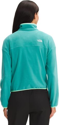 THE NORTH FACE TKA Glacier Crop Womens Fleece Porcelain Green Sz XL in Saudi Arabia