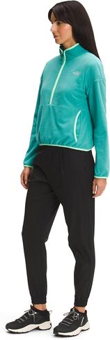 THE NORTH FACE TKA Glacier Crop Womens Fleece Porcelain Green Sz XL in Saudi Arabia