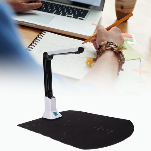 USB Book/Document Camera Scanner, Foldable Portable Camera Document Scanner 8 Million Pixels A4 Auto Focusing, for Scanning Files Notes Picture in Saudi Arabia