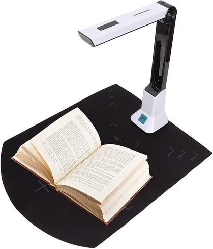 USB Book/Document Camera Scanner, Foldable Portable Camera Document Scanner 8 Million Pixels A4 Auto Focusing, for Scanning Files Notes Picture in Saudi Arabia