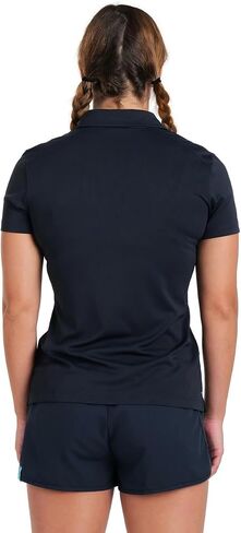 ARENA Women's Team Solid Polo T-Shirt Short Sleeve Active Tee MaxDry Fabric Tailored Fit Athletic Top Gym Exercise Training in Saudi Arabia