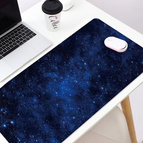 سجادة مكتب Starry Sky للوحة المفاتيح والماوس، حصيرة مكتب الكمبيوتر لسطح المكتب، لوحة ماوس كبيرة للمكتب، وسادات مكتبية أعلى المكاتب 15.7 بوصة × 31.5 بوصة in Kuwait