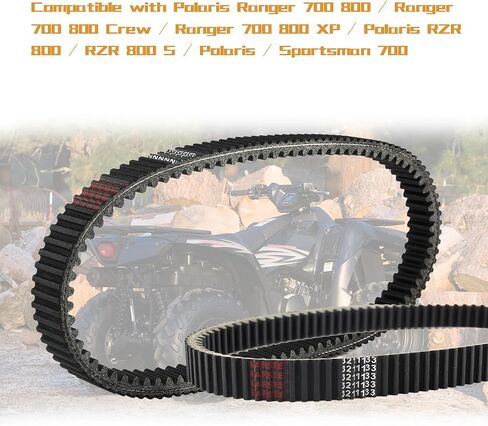 Drive Belt 24C4022 3211133 Compatible with Polaris Ranger 800 700 RZR 800 2011-2014 3211162 3211118 Carbon Cord CVT Belts in Saudi Arabia