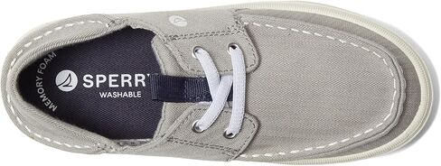 دانتيل Sperry Boy's Offshore قابل للغسل (طفل صغير/طفل كبير) رمادي 2 Little Kid M in Kuwait