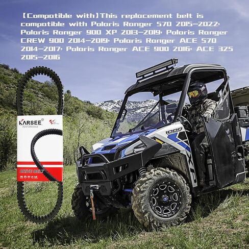Drive Belt 24C4022 3211133 Compatible with Polaris Ranger 800 700 RZR 800 2011-2014 3211162 3211118 Carbon Cord CVT Belts in Saudi Arabia