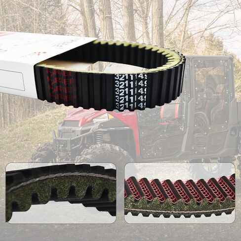 Drive Belt 24C4022 3211133 Compatible with Polaris Ranger 800 700 RZR 800 2011-2014 3211162 3211118 Carbon Cord CVT Belts in Saudi Arabia