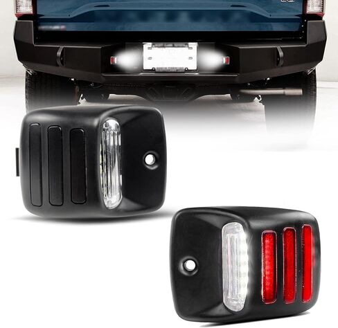 لوحة ترخيص LED ضوء أحمر OLED نيون أنبوب علامة مجموعة مصابيح متوافق مع 2005-2015 تويوتا تاكوما ، 2000-2013 شاحنة بيك اب تندرا in Kuwait