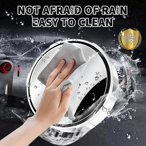 Blind Spot Mirrors 2 Pack, Suction Cup Car Convex Blind Spot Mirror, 360° Wide Angle HD Car Side View Blindspot Mirror, Automotive Exterior Accessories Rear View Mirror for Car SUV Truck (White) in Saudi Arabia
