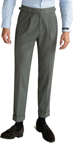 Men's Gurkha Naples Italian Style Dress Pants in Saudi Arabia