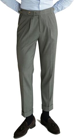 Men's Gurkha Naples Italian Style Dress Pants in Saudi Arabia