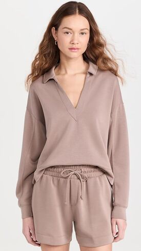 Splendid Women's X Cella Jane Scuba Polo in Saudi Arabia