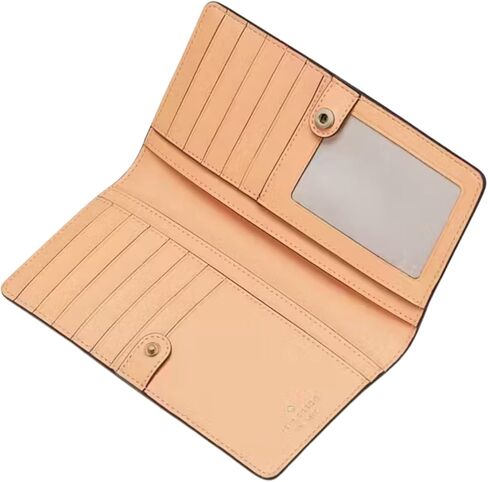 Kate Spade New York Kate Spade Madison Large Slim Wallet (Blossom pink) in Kuwait