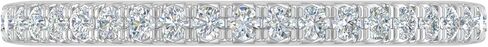 FINEROCK 1/2 Carat Prong Set Diamond Ladies Eternity Ring in 14K Gold (I1-I2 Clarity) in Saudi Arabia