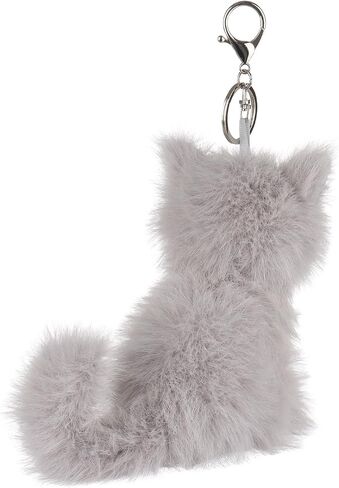 Apricot Lamb Cat Cute Keychain, Soft Stuffed Plush Keychain Toys for Kids' Backpack Purse in Saudi Arabia