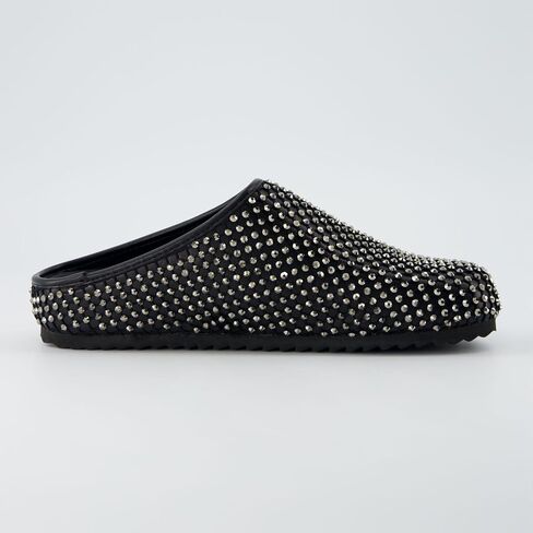CUSHIONAIRE Women's Shimmer Rhinestone Bling Footbed clog with +Comfort in Saudi Arabia