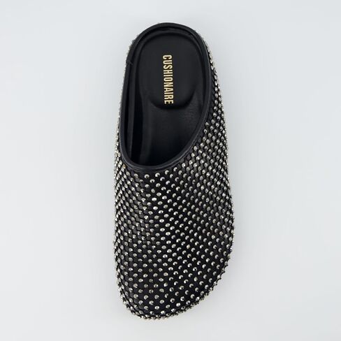 CUSHIONAIRE Women's Shimmer Rhinestone Bling Footbed clog with +Comfort in Saudi Arabia