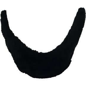 Treasure Gurus Fake Black Facial Hair Farmer Lincoln Beard Adult Halloween Costume Theatre Prop