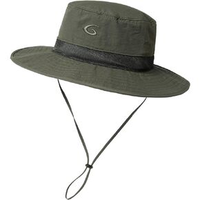 TOP-EX Oversized XL XXL Men's UV 50 Waterproof Packable Mesh Sun Hat Bucket Bonnie Beach Hiking Fishing