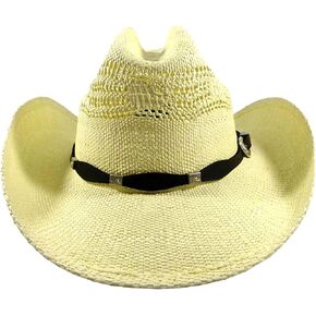 Straw Cowboy Hat Men Cowgirl Hats Women Sun Hat Sombreros Vagueros Classic Western Accents