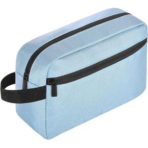 Icramsy Travel Toiletry bag Toiletry bag for women men Hanging toiletry bag Cosmetic bag Travel accessories Gift for Women Men Girls (Black)
