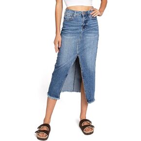 Celebrity Pink Women's Juniors Denim Skirt