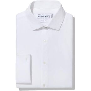Mizzen+Main Leeward Tuxedo Men's Dress Shirt - French Cuff Dress Shirt for Men with 4-Way Stretch, Trim Fit in Kuwait