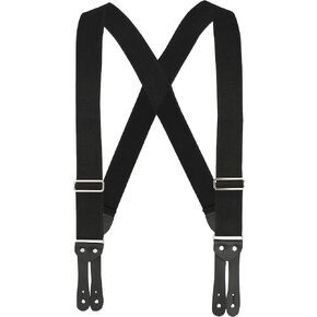 Men's Big & Tall Elastic Button End Work Suspenders
