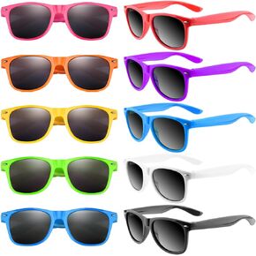 20 Pack Neon Sunglasses Party Favors for Birthday Party Summer Beach Pool Party Supplies