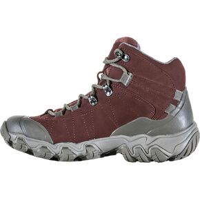 Oboz Women's Bridger Mid B-DRY Hiking Boot, Port, 6