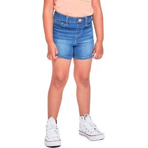 YMI Toddler Girls Mid-Rise Pull on Denim Short
