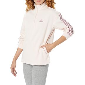 adidas Women's Quarter-Zip Fleece Sweatshirt