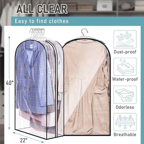 MISSLO 43" Garment Bag Bundle with 40" Garment Bag in Kuwait