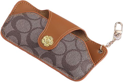 Soft Leather Sunglasses Bag,Travel Sunglass Holder Eyeglass Case Portable Slim Sunglasses Pouch in Saudi Arabia