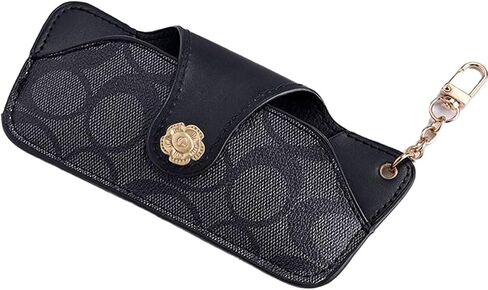 Soft Leather Sunglasses Bag,Travel Sunglass Holder Eyeglass Case Portable Slim Sunglasses Pouch in Saudi Arabia