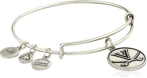 Alex and Ani University of Virginia Logo Expandable Bangle Bracelet in Saudi Arabia