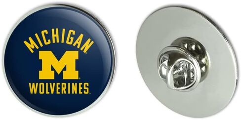 University of Michigan Wolverines Logo Metal 1.1" Tie Tack Hat Lapel Pin Pinback in Saudi Arabia
