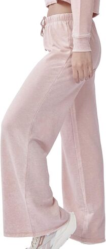 Splendid Girls' Lennox Wide Leg Pant, Vintage Rose, 10 Years in Saudi Arabia
