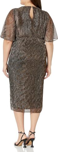 Avenue Women's Plus Size Dress Julia Plisse in Saudi Arabia